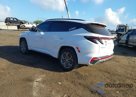 2023 Hyundai Tucson N Line из США, поврежденный, VIN KM8JFCAE7PU183202